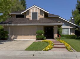 Beautifully landscaped home.